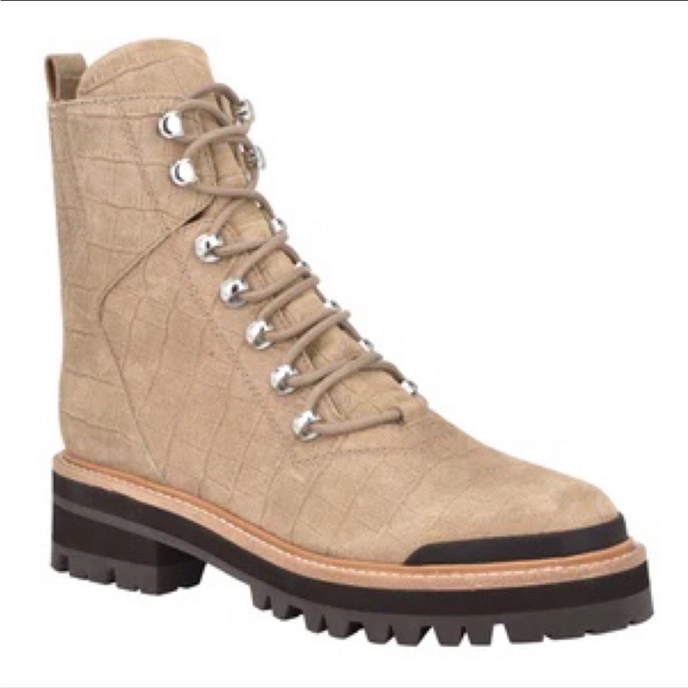 Marc Fisher LTD IZZIE LUGSOLE ANKLE BOOT NWT